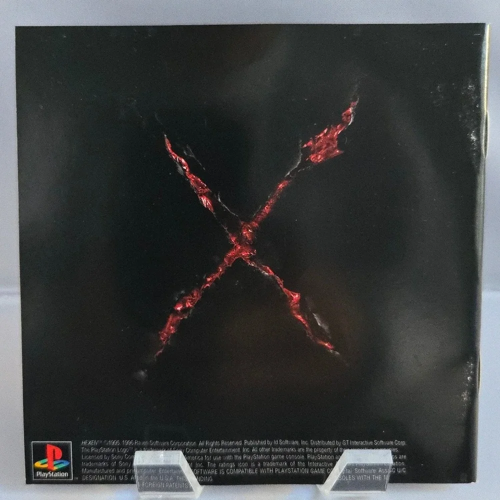 Hexen - Sony PlayStation 1 - Complete CIB W/ Manual - Authentic Clean & Tested